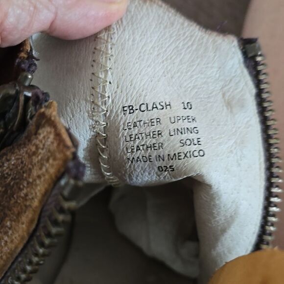 FREEBIRD by Steven Brown Suede “Clash” Ankle Booties sz9 - Picture 10 of 10
